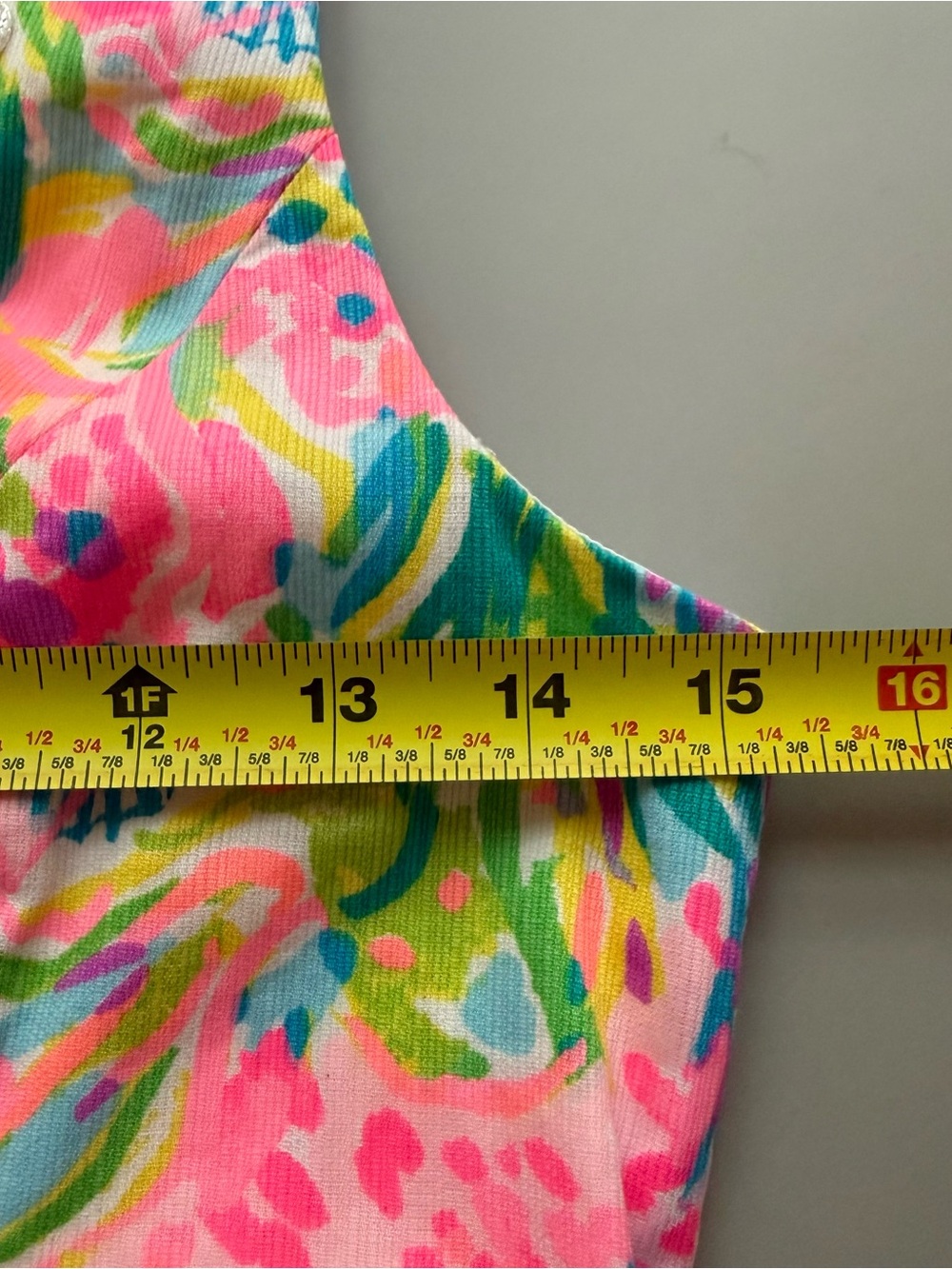 Lilly Pulitzer Gabby Mini Shift Dress Pink Tropical Embroidered Size 0 - Picture 7 of 9